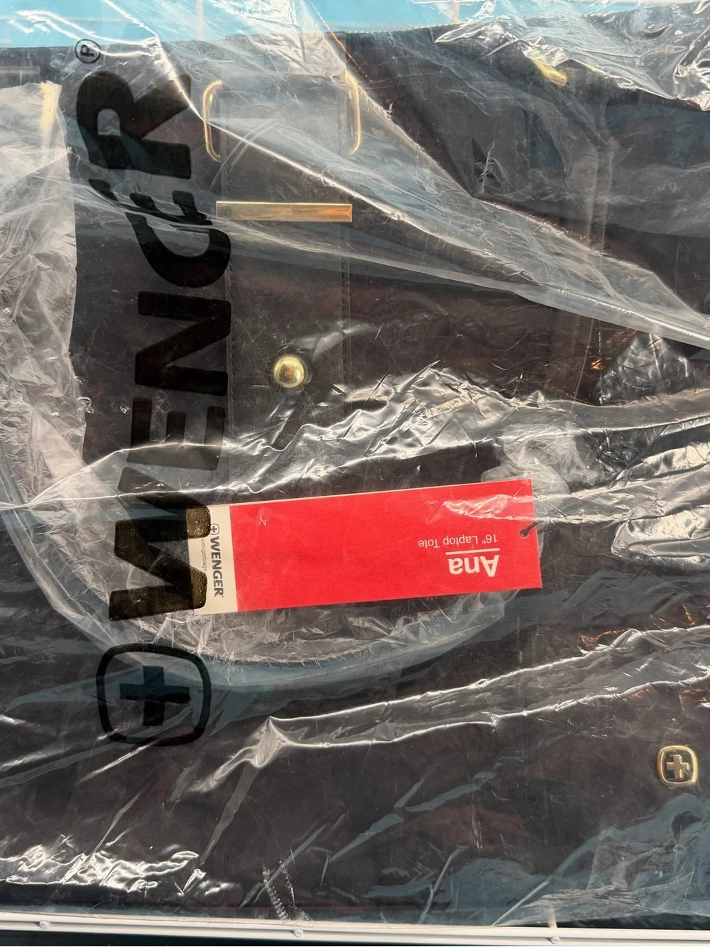 NWT Wenger Ana 16” Laptop Tote black
